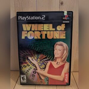 Wheel of Fortune for PlayStation 2 - Black Game Used